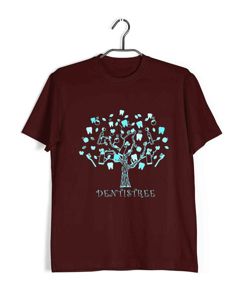 Dentist Medicine Dentist Dentistree Custom Printed Graphic Design T-Shirt for Men